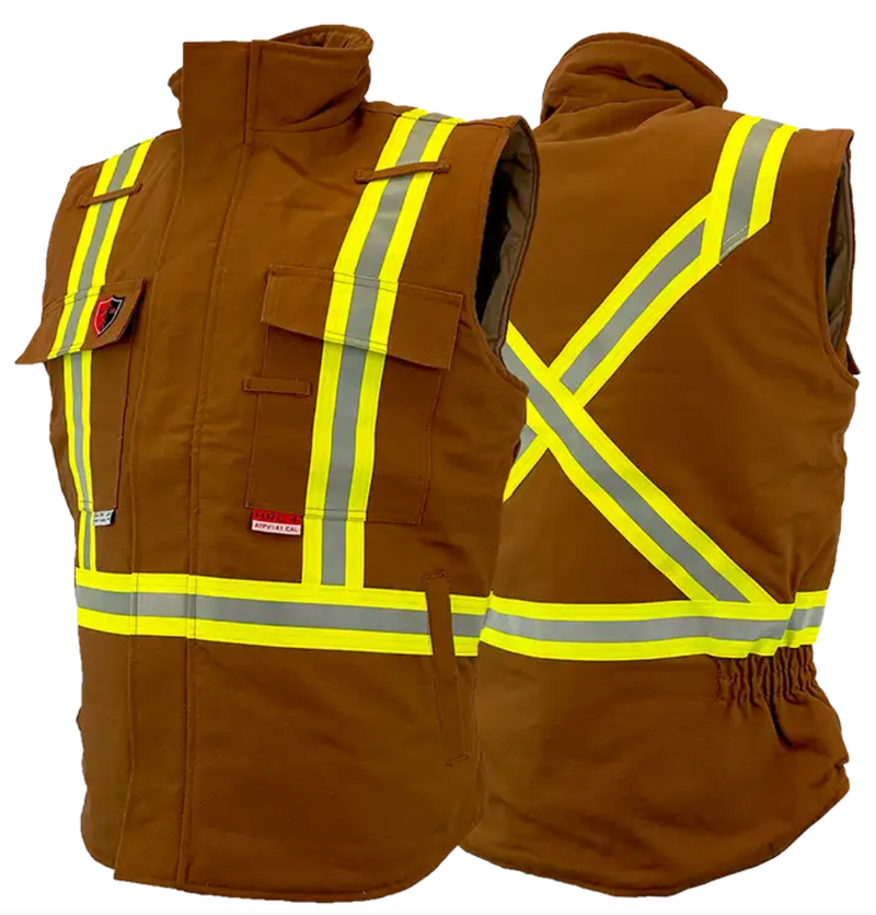 Arc Flash Fire Retardant Insulated Vest