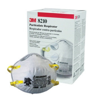 8210 N95 Particulate Disposable Respirators- 20BX - 8/CS