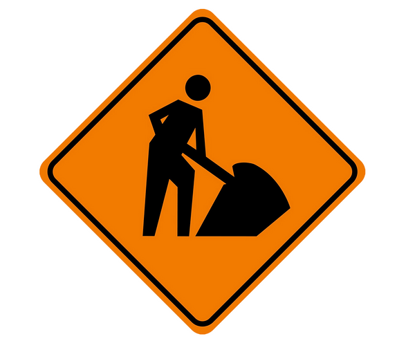 Road Work Ahead  Roll Up Sign - 1/CS
