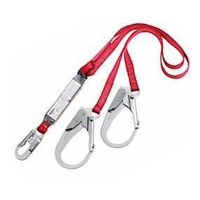 Protecta Pro Pack Double-Leg Y-Lanyard with Rebar Hooks - 1340180 -1/C