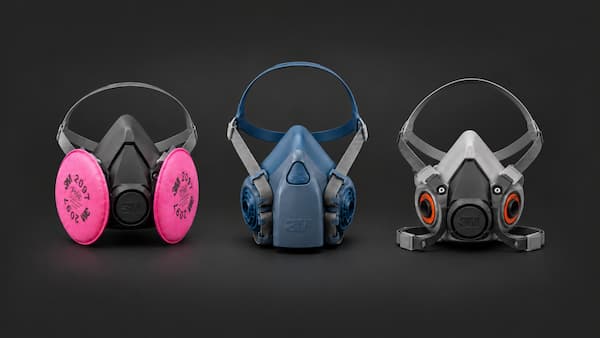Half Face Respirators & Reusable Facepieces