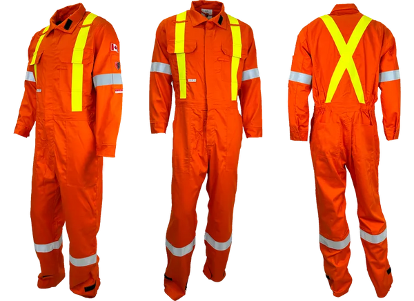 Atlas Workwear FR/AR OHSA Hi Vis Coveralls