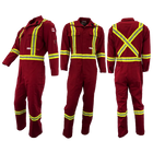 Atlas Workwear FR/AR Coveralls - Red
