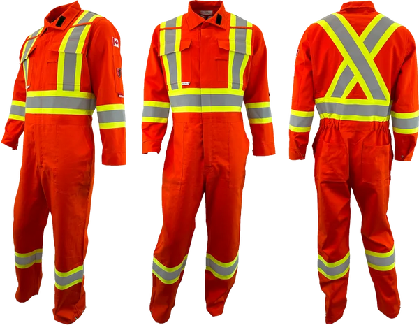 Atlas Workwear FR/AR 4” Hi Vis Coveralls