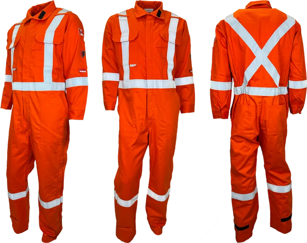 Atlas Workwear FR/AR Coveralls w/ Plastic Leg Zippers