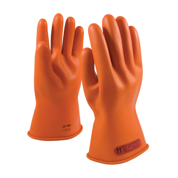 NOVAX - Class 0 Rubber Insulating Glove with Straight Cuff - 11" - 147-0-11