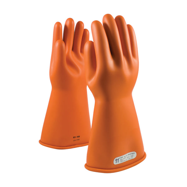 NOVAX - Class 1 Rubber Insulating Glove with Straight Cuff - 14" - 0147-1-14