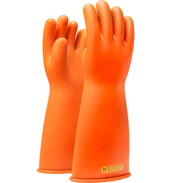 NOVAX - Class 4 Rubber Insulating Glove with Straight Cuff - 18" - 0147-4-18