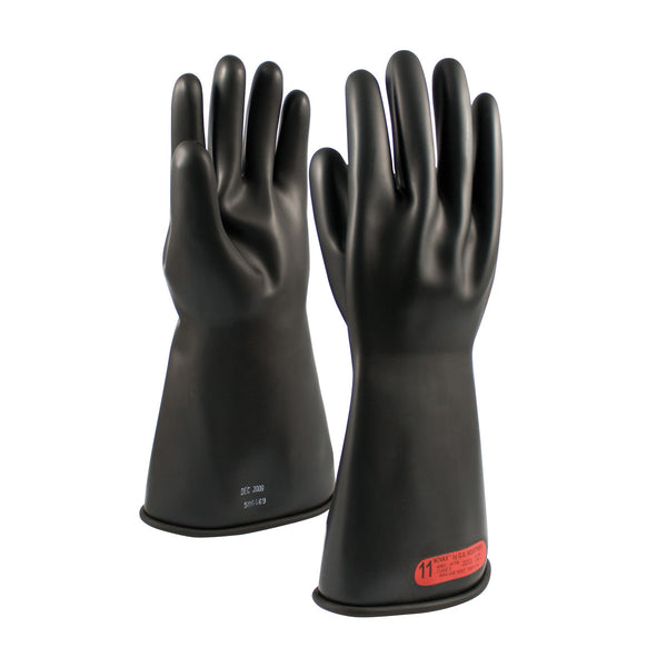 NOVAX - Class 0 Rubber Insulating Glove with Straight Cuff - 14" - 150-0-14