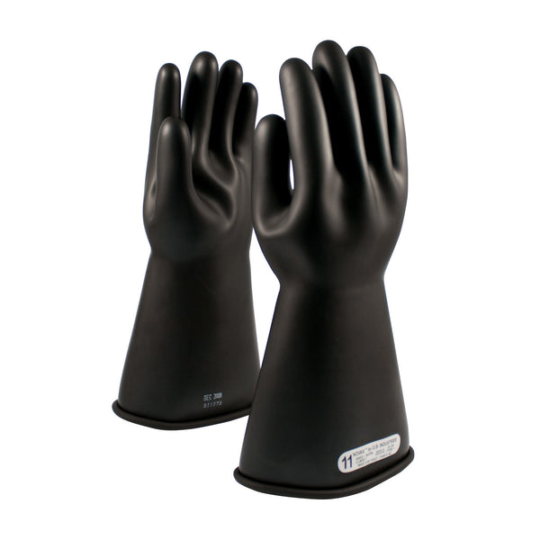 NOVAX - Class 1 Rubber Insulating Glove with Straight Cuff - 14" - 0150-1-14