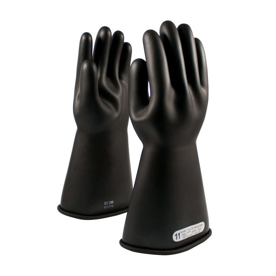 Class 1 Rubber Insulating Glove with Straight Cuff - 14" NOVAX