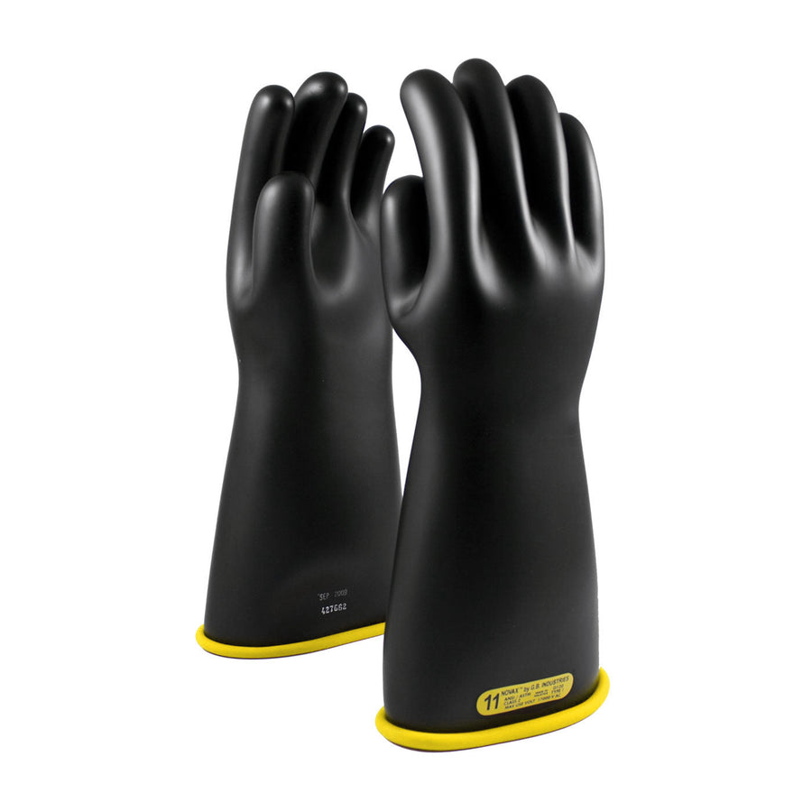 Class 2 Rubber Insulating Glove with Straight Cuff - 16" NOVAX