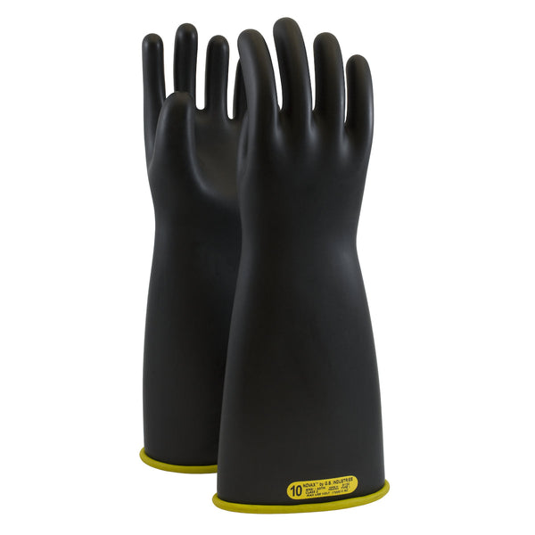 NOVAX - Class 2 Rubber Insulating Glove with Straight Cuff - 18" - 0152-2-18