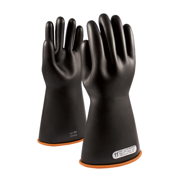 NOVAX - Class 1 Rubber Insulating Glove with Straight Cuff - 14" - 0155-1-14