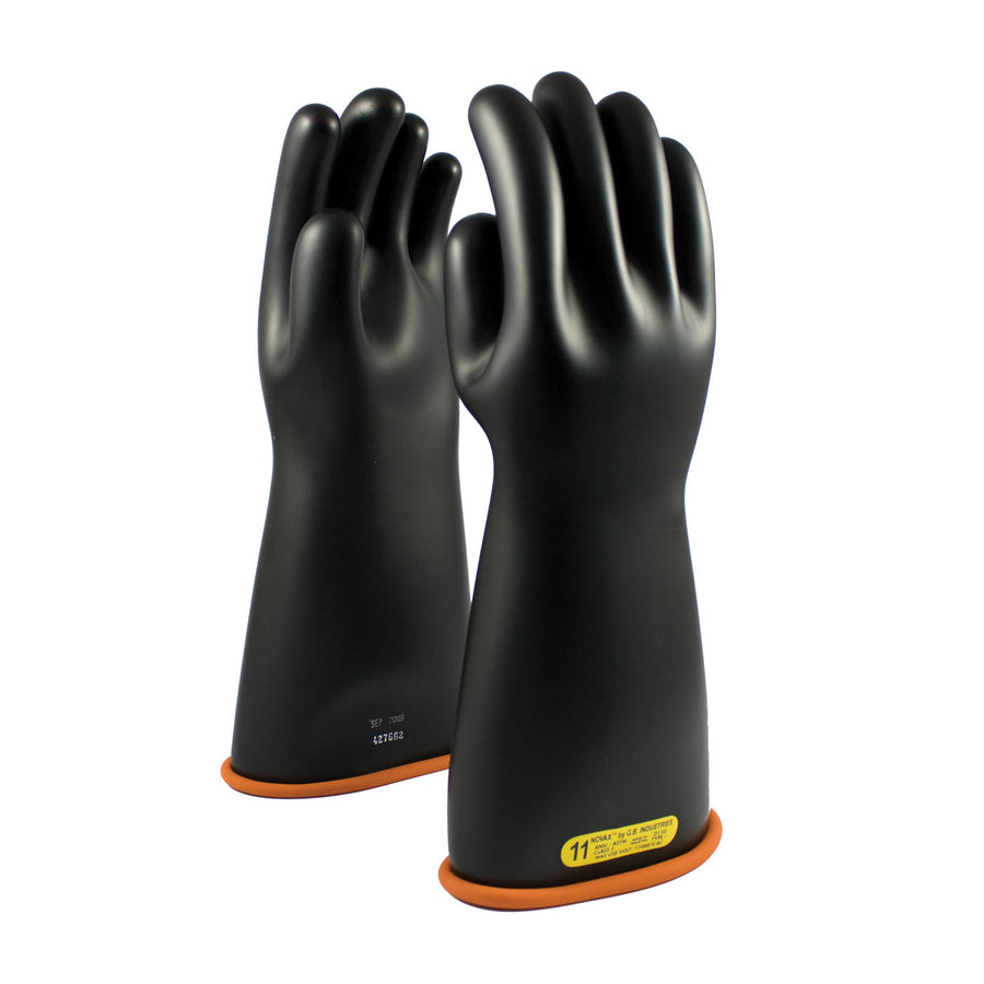 Class 2 Rubber Insulating Glove with Straight Cuff - 16" NOVAX
