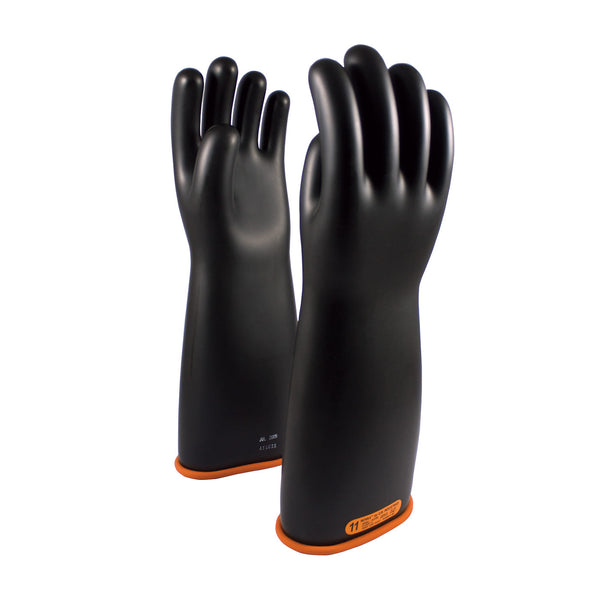 NOVAX - Class 4 Rubber Insulating Glove with Straight Cuff - 18" - 0155-4-18