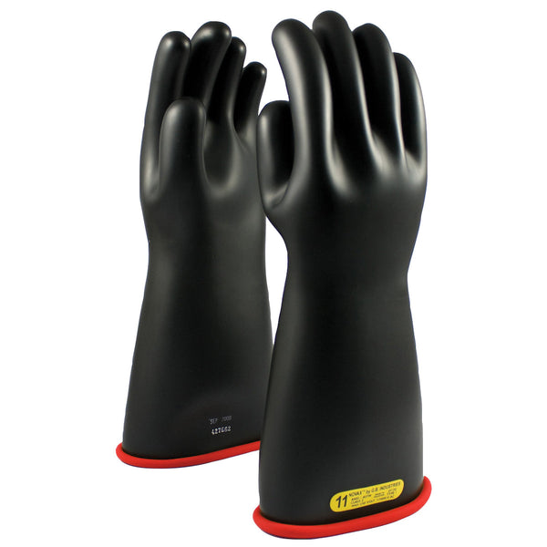 NOVAX - Class 2 Rubber Insulating Glove with Straight Cuff - 16" - 0156-2-16