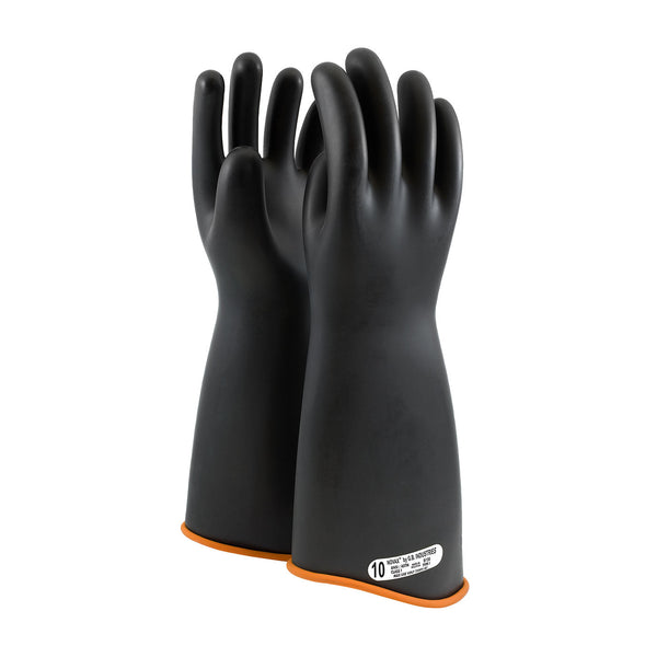 NOVAX - Class 1 Rubber Insulating Glove with Contour Cuff - 18"