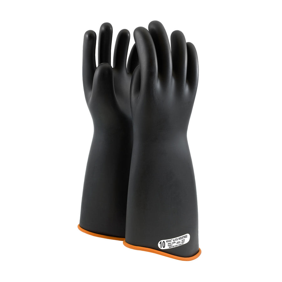 Class 1 Rubber Insulating Glove with Contour Cuff - 18" NOVAX