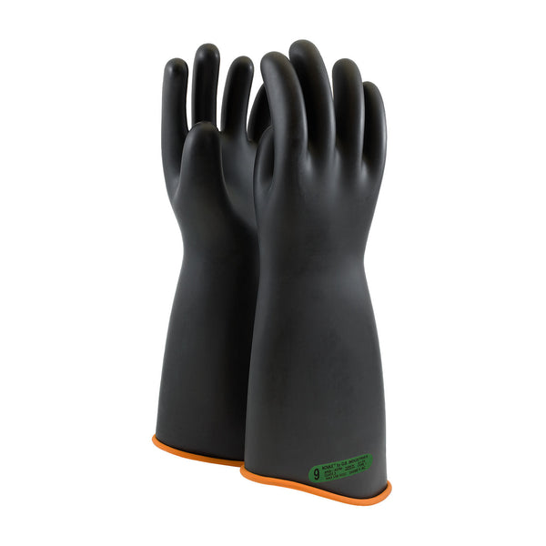 NOVAX - Class 3 Rubber Insulating Glove with Contour Cuff - 18" - 0158-3-18