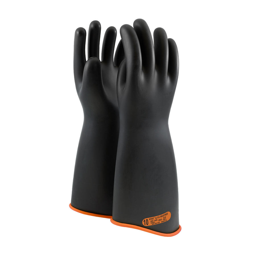 Class 4 Rubber Insulating Glove with Contour Cuff - 18" NOVAX