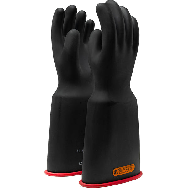NOVAX - Class 4 Rubber Insulating Glove with Bell Cuff - 16" - 0161-4-16
