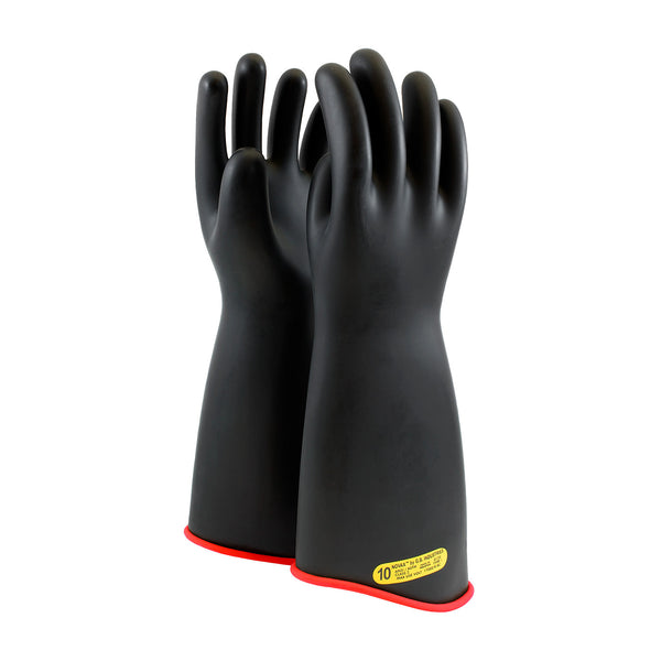 NOVAX - Class 2 Rubber Insulating Glove with Contour Cuff - 18" - 0162-2-18