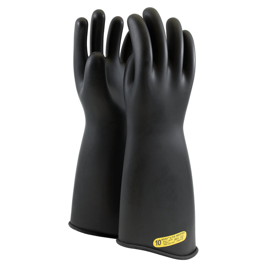 Class 2 Rubber Insulating Glove with Contour Cuff - 18" NOVAX