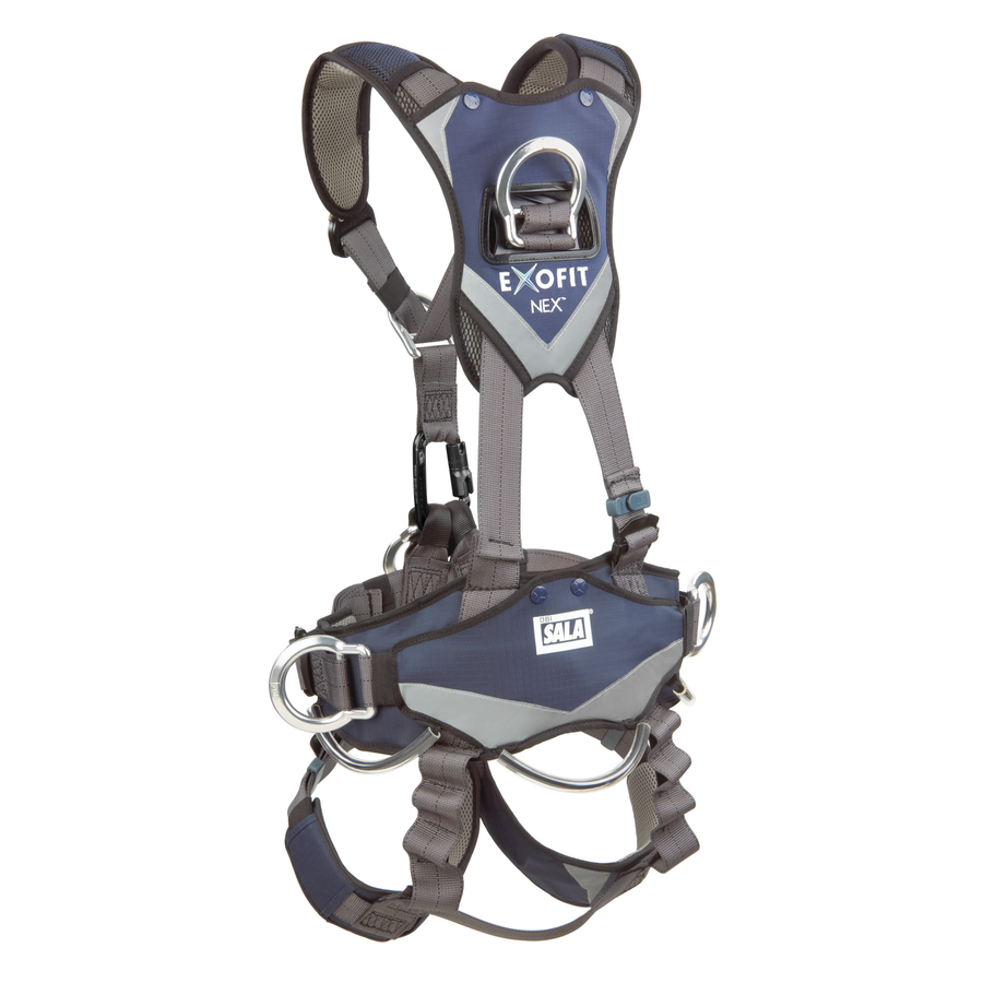 3M DBI-SALA ExoFit NEX Comfort Rope Access Climbing/Positioning/Rescue/Suspension Safety Harness 1113346C, Medium