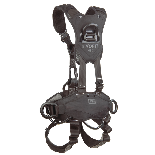 3M DBI-SALA ExoFit NEX Comfort Rope Access Climbing/Positioning/Rescue/Suspension Safety Harness 1113370C, Small