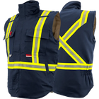 Atlas Workwear FR/AR Insulated Vest - Navy Blue