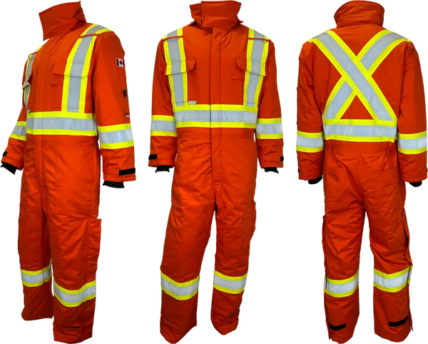 Atlas Workwear FR/AR 4” Hi Vis Insulated Coverall