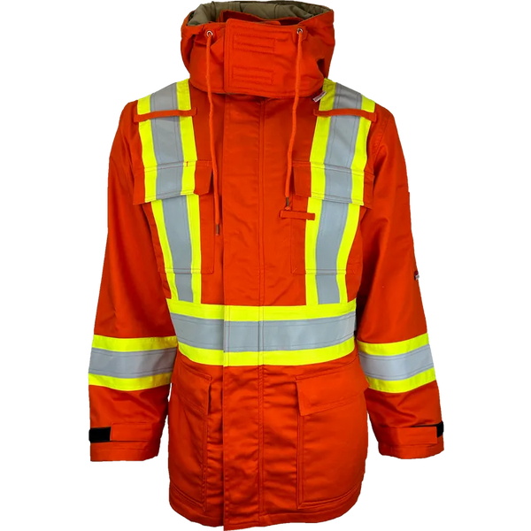 Atlas Workwear FR/AR 4” Hi Vis Shell Jacket