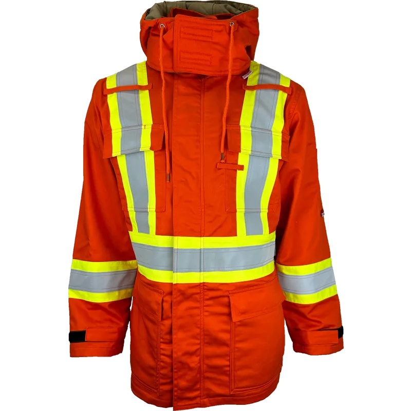 FR/AR 4” Hi Vis Shell Jacket - Atlas Workwear