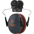 Full Brim Mounted Passive Ear Muff - NRR 24 Sonis Compact