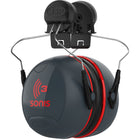 Full Brim Mounted Passive Ear Muff - NRR 28 Sonis 3