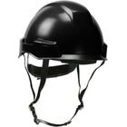 Industrial Climbing Helmet with Polycarbonate / ABS Shell, Nylon Suspension, Wheel Ratchet Adjustment and 4-Point Chin Strap Rocky
