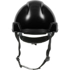 Industrial Climbing Helmet with Polycarbonate / ABS Shell, Nylon Suspension, Wheel Ratchet Adjustment and 4-Point Chin Strap Rocky