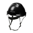 Industrial Climbing Helmet with Polycarbonate / ABS Shell, Hi-Density Foam Impact Liner, Nylon Suspension, Wheel Ratchet Adjustment and 4-Point Chin Strap Rocky