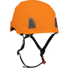 Industrial Climbing Helmet, Type II, Non-MIPS, ABS Shell, EPS Liner, HDPE Suspension, Wheel Ratchet Adjustment, with 4-Point Chin Strap Traverse