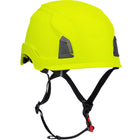 Industrial Climbing Helmet, Type II, Non-MIPS, ABS Shell, EPS Liner, HDPE Suspension, Wheel Ratchet Adjustment, with 4-Point Chin Strap Traverse