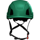 Industrial Climbing Helmet with Mips Brain Protection System for Industrial Safety Helmets, ABS Shell, EPS Foam Impact Liner, HDPE Suspension, Wheel Ratchet Adjustment and 4-Point Chin Strap Traverse
