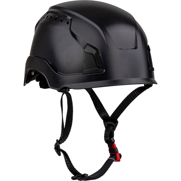 Dynamic PIP Traverse - Vented, Industrial Climbing Helmet, Type II, Non-MIPS, ABS Shell, EPS Liner, HDPE Suspension, Wheel Ratchet Adjustment, with 4-Point Chin Strap