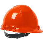 Cap Style Hard Hat with HDPE Shell, 4-Point Textile Suspension and Pin-Lock Adjustment Whistler