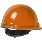 Cap Style Smooth Dome Hard Hat with HDPE Shell, 4-Point Textile Suspension and Wheel-Ratchet Adjustment Dom