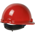 Cap Style Smooth Dome Hard Hat with HDPE Shell, 4-Point Textile Suspension and Wheel-Ratchet Adjustment Dom