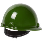 Cap Style Smooth Dome Hard Hat with HDPE Shell, 4-Point Textile Suspension and Wheel-Ratchet Adjustment Dom