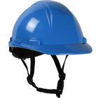 Dynamic Mont-Blanc - Type II Standard Brim Safety Helmet with HDPE Shell, 4-Point Textile Suspension, Wheel Ratchet Adjustment and 4-Point Chinstrap - HP542R-CH2