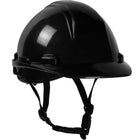 Dynamic Mont-Blanc - Type II Standard Brim Safety Helmet with HDPE Shell, 4-Point Textile Suspension, Wheel Ratchet Adjustment and 4-Point Chinstrap - HP542R-CH2
