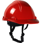 Dynamic Mont-Blanc - Cap Style Hard Hat with HDPE Shell, 4-Point Nylon Suspension, Miner's Lamp Bracket and "Sure-Lock" Swing Ratchet Adjustment - HP542RMLB